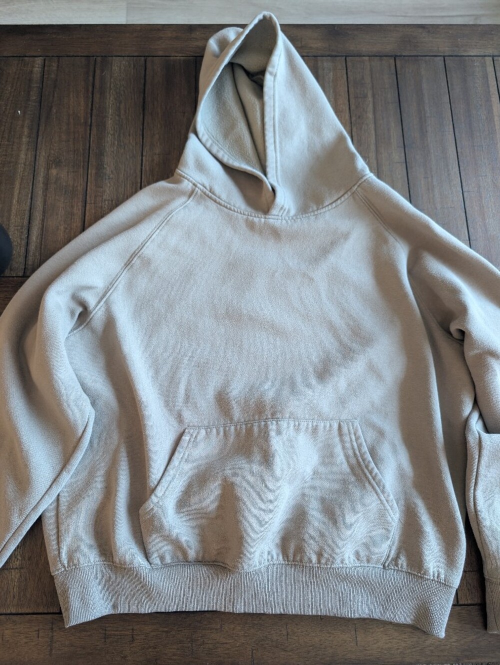 Grayish Pullover Hoodie